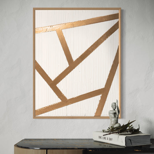 Intersection - 11x14” Textured Art