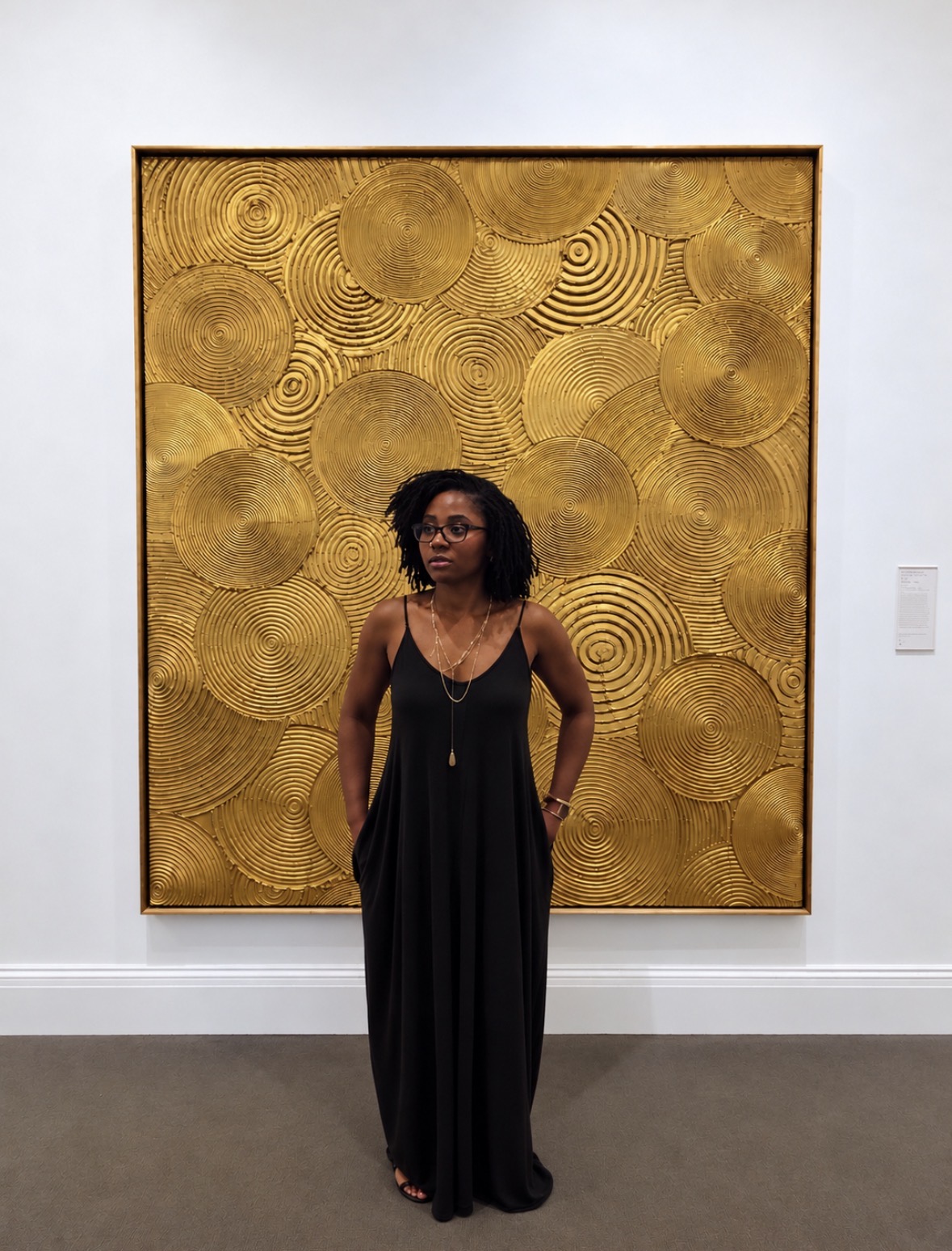 Jerilee Hippolyte in studio