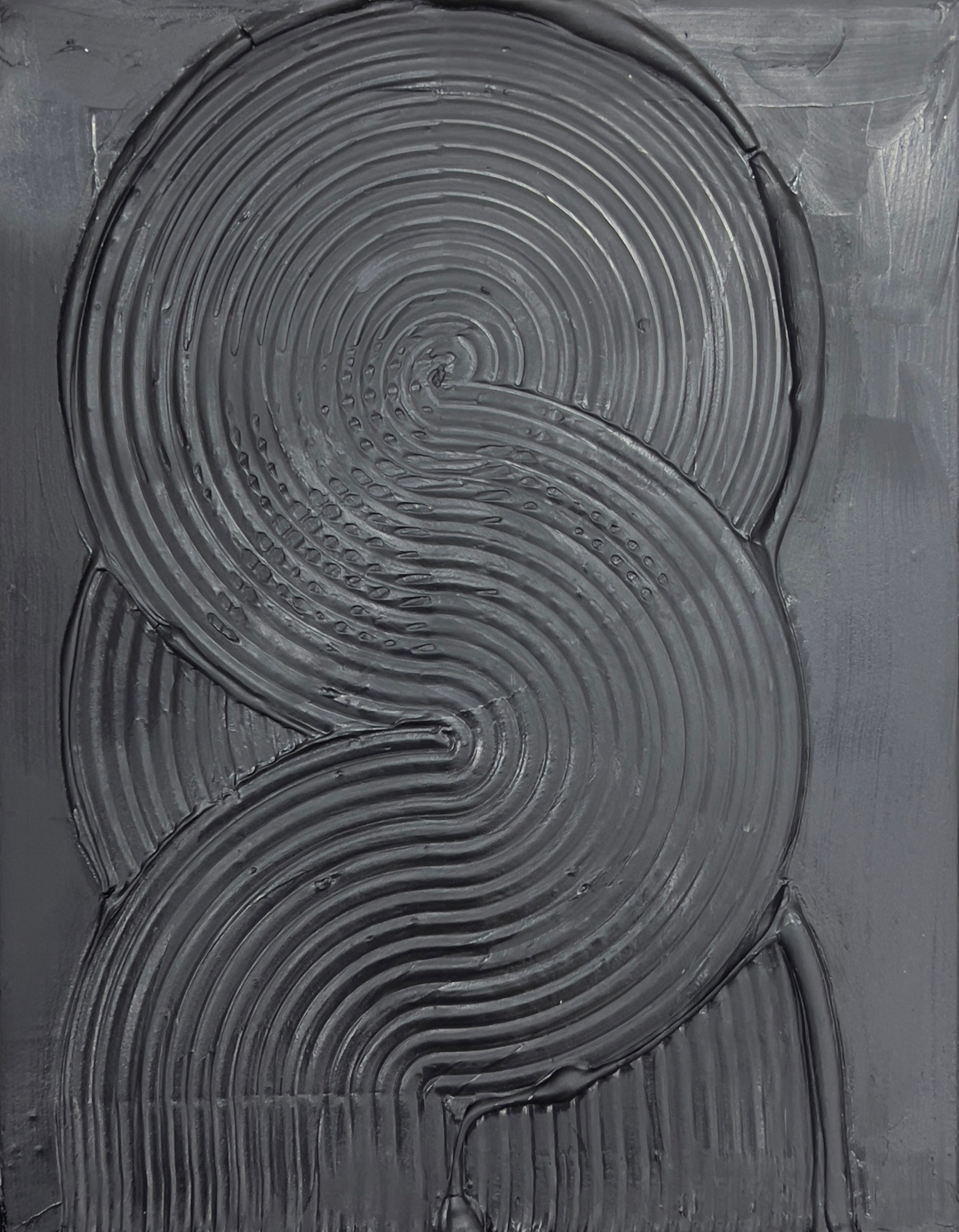 Pan Africa Noir - 11x14” Textured Art