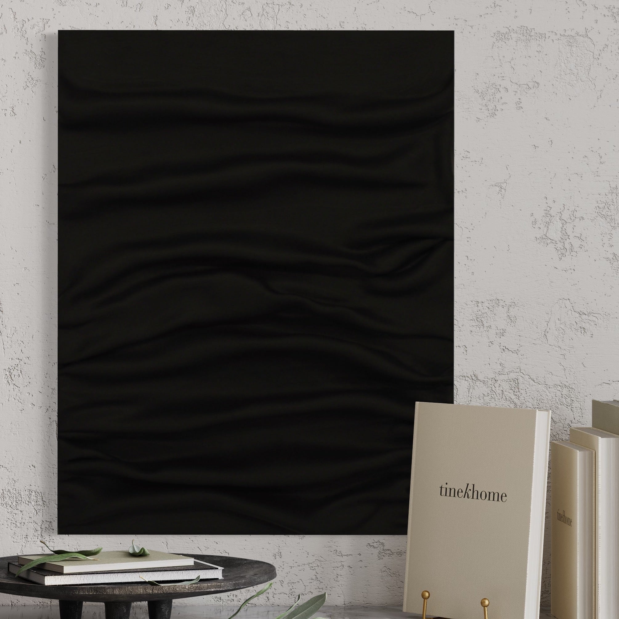 Stormy Night - 11x14" Fabric Art