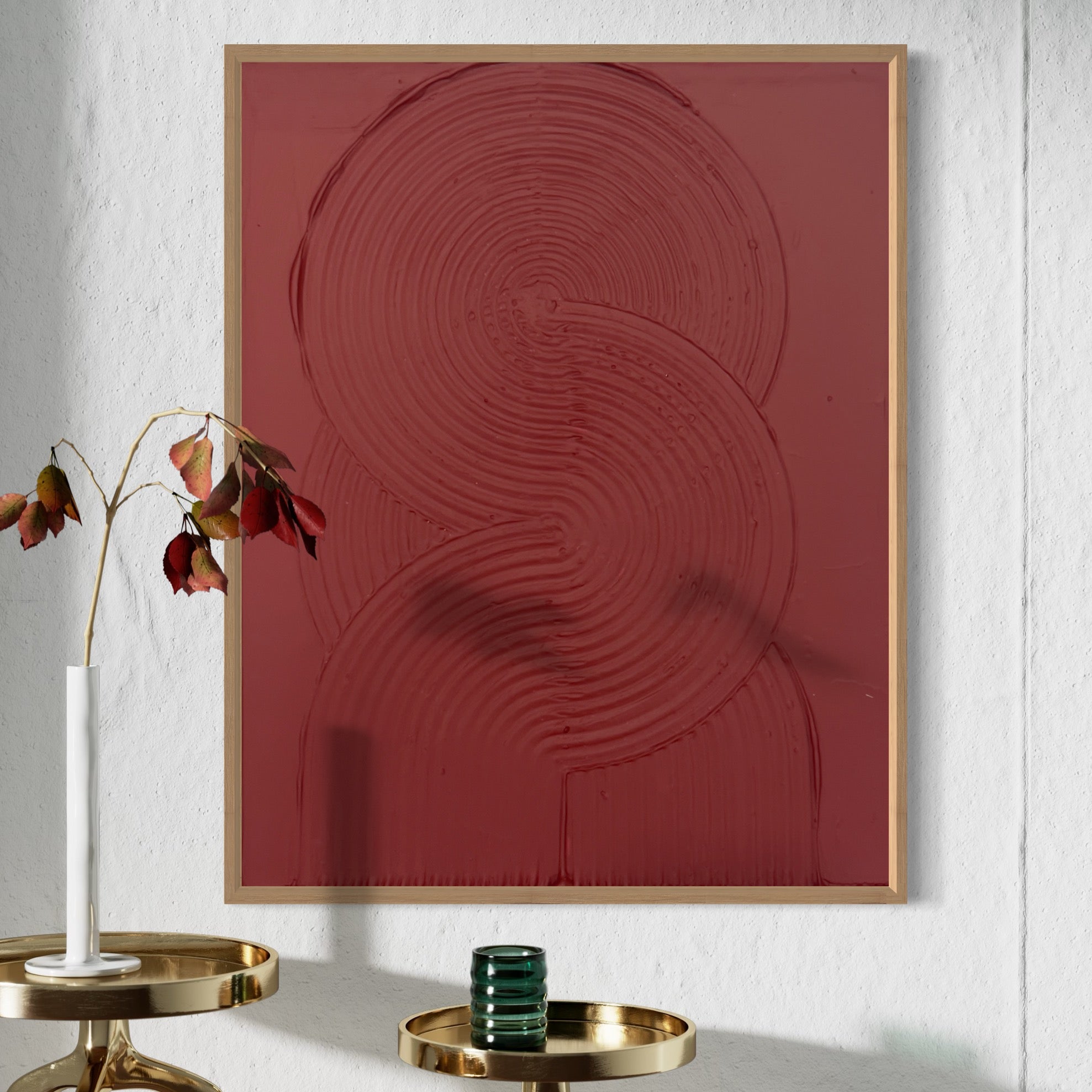 Pan Africa Roots - 11x14” Textured Art