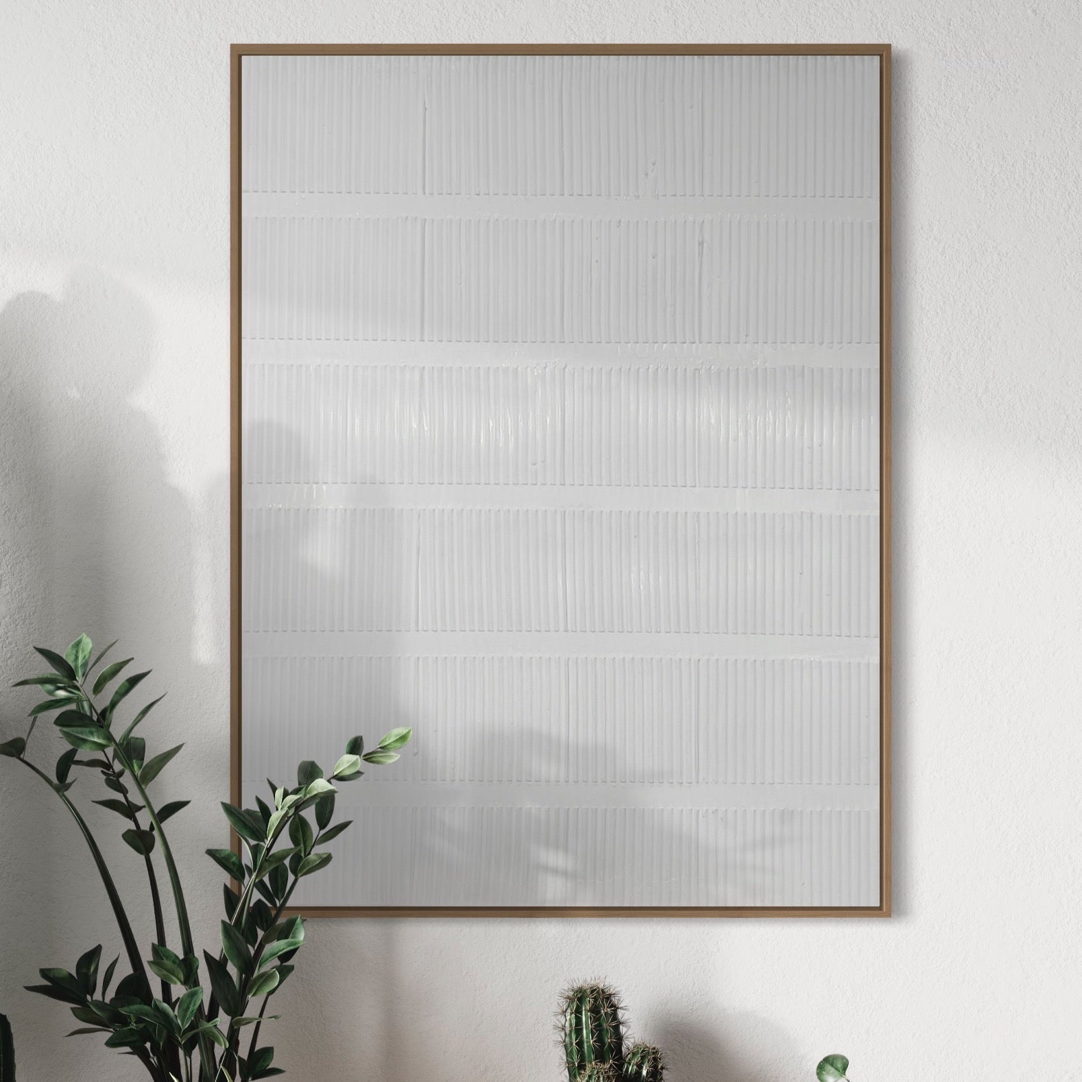 Shrubbery - 18x24” Textured Art