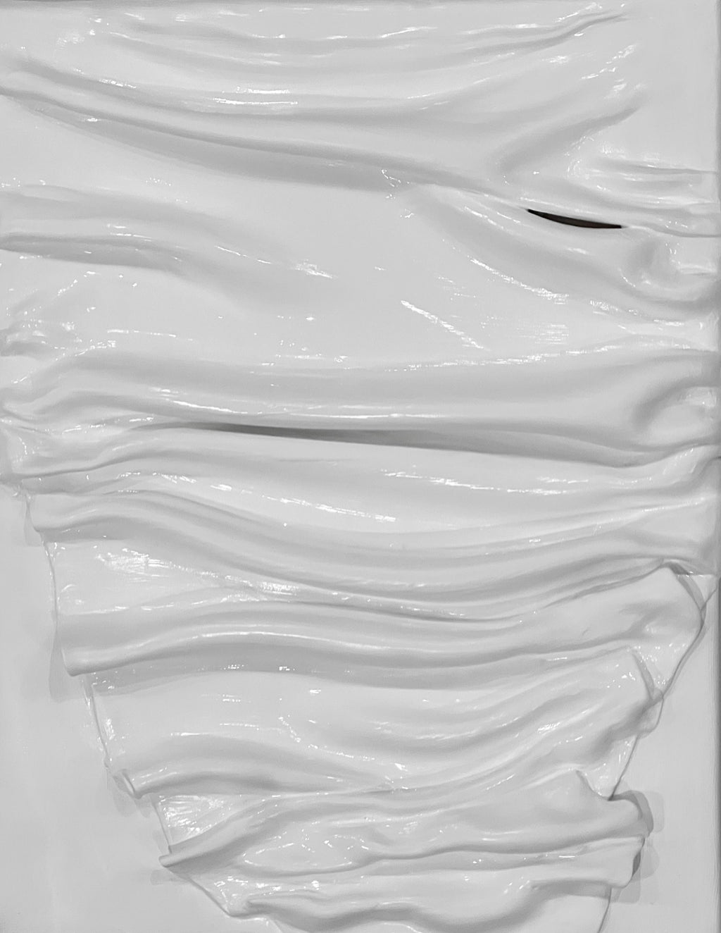 Stream - 11x14" Fabric Art