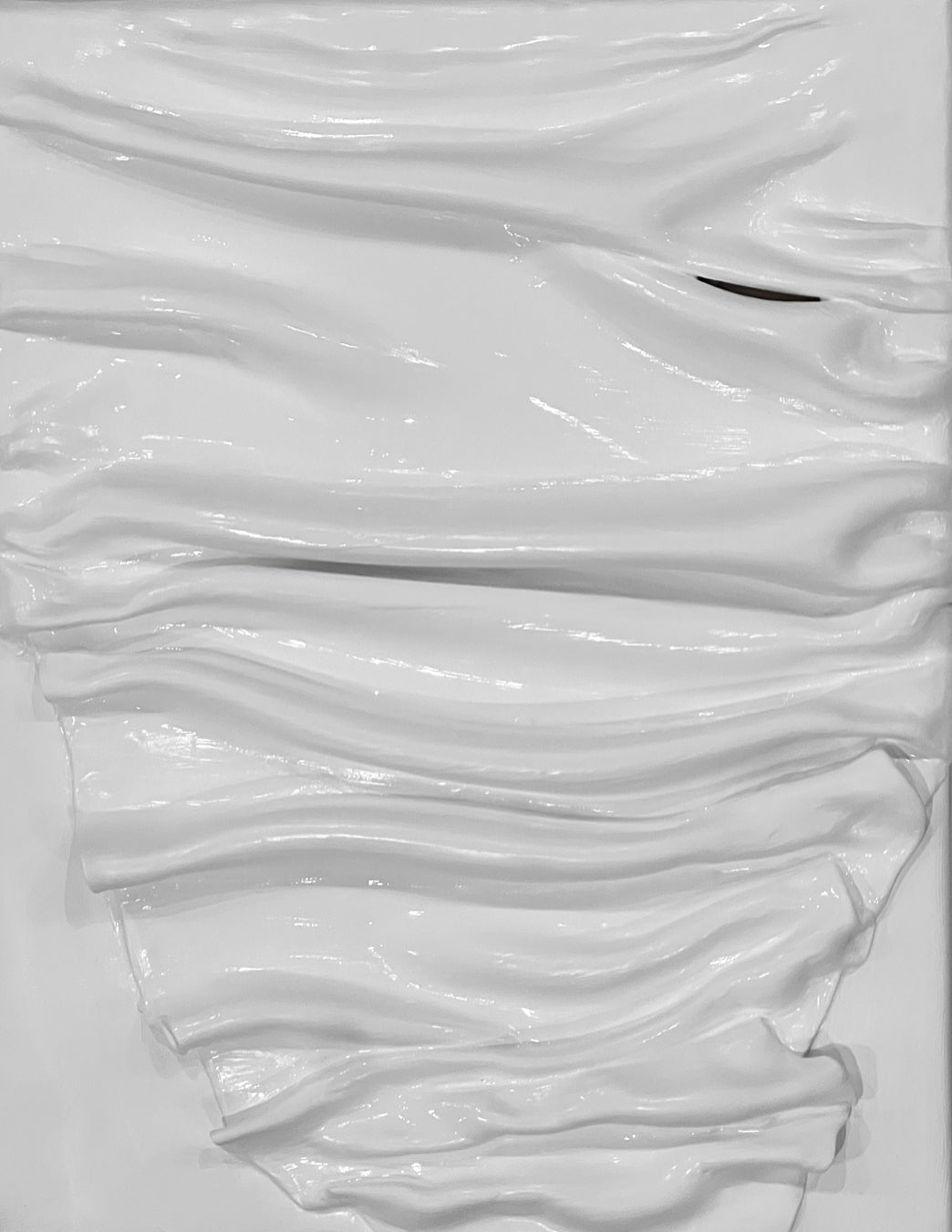 Stream - 11x14" Fabric Art