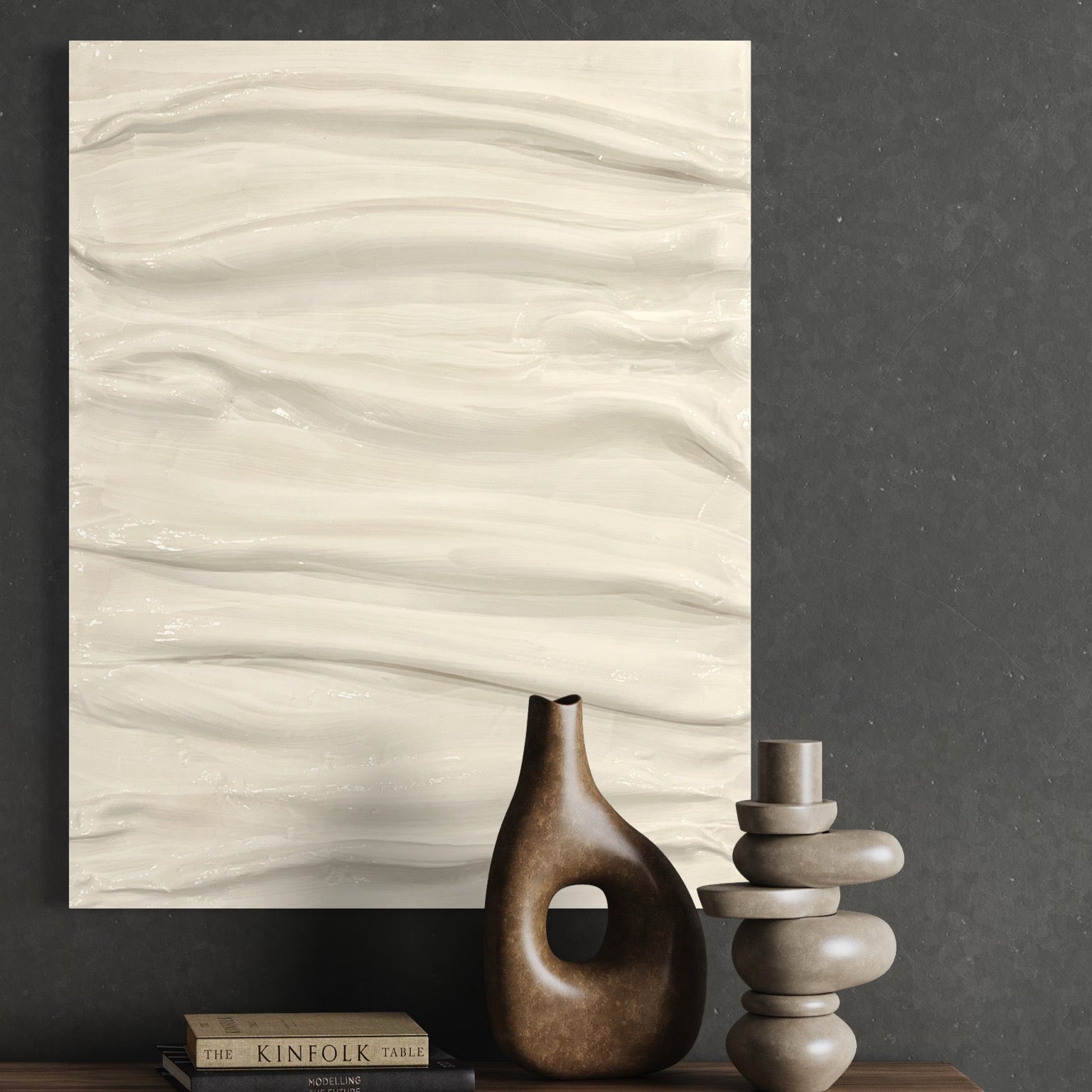 Nwaj - 11x14" Fabric Art