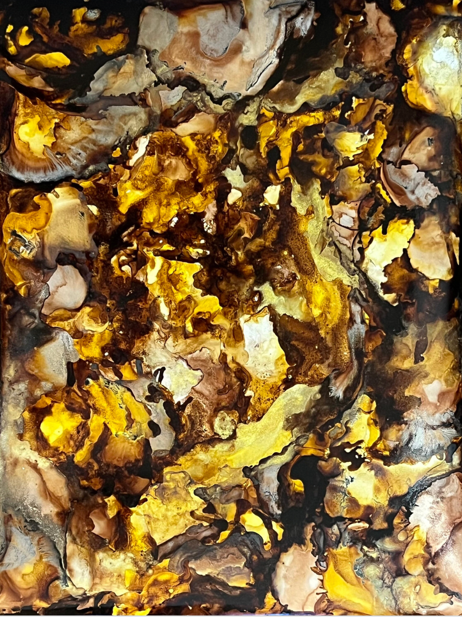 New Beginnings - Alcohol Ink