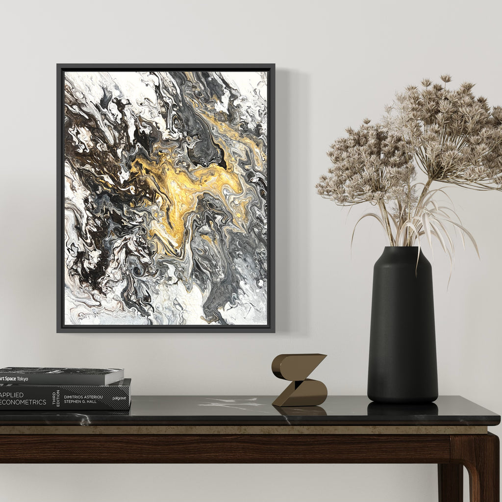 Treasure Chest - 8x10" Acrylic Pour